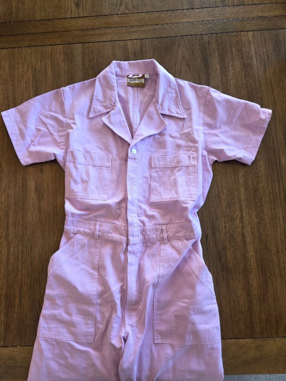 Lavender big bud press jumpsuit